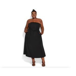 NWT City Chic Dress Inamorato Black M = 20 = 2X